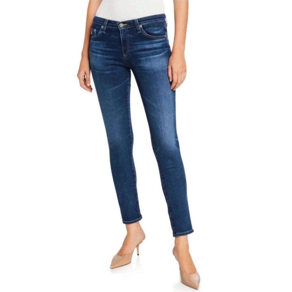 Adriano Goldschmied The Stilt Cigarette Jeans Dark Wash 29R